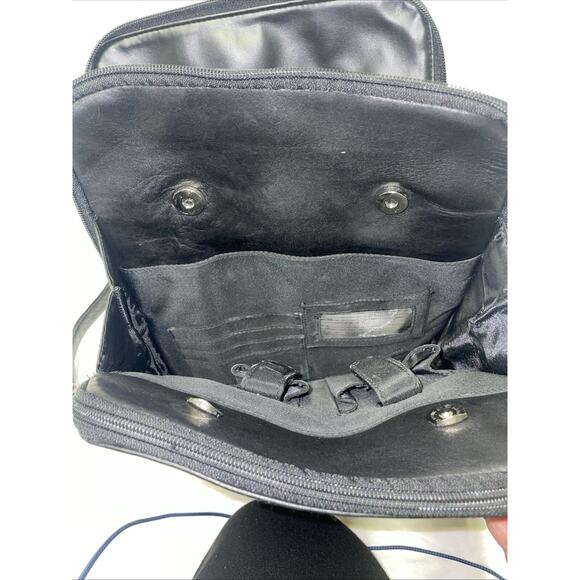 Tignanello Black Leather Backpack Handbag Purse- The Sak Purse - Cavu -Lot Of 3 - Picture 7 of 16